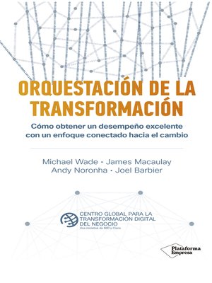 cover image of Orquestación de la transformación